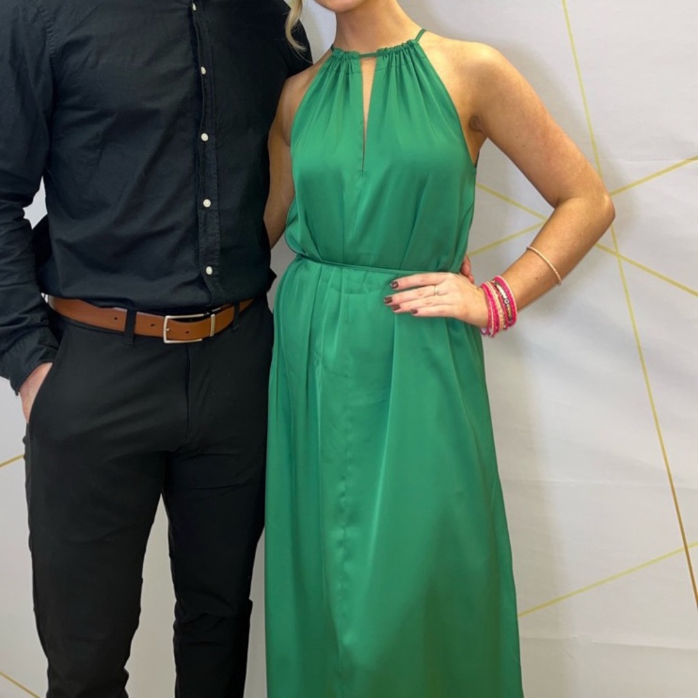 Green H&M Maxi Dress